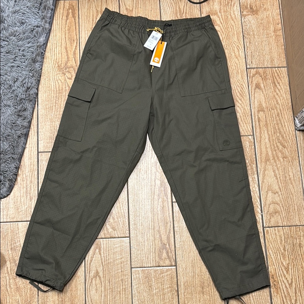 Men's Timberland Olive Cargo Pants